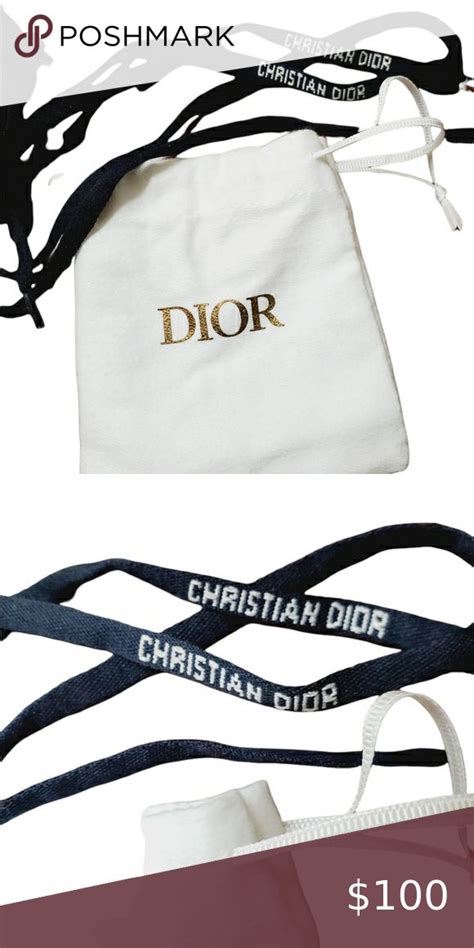 dior lace|dior shoe laces.